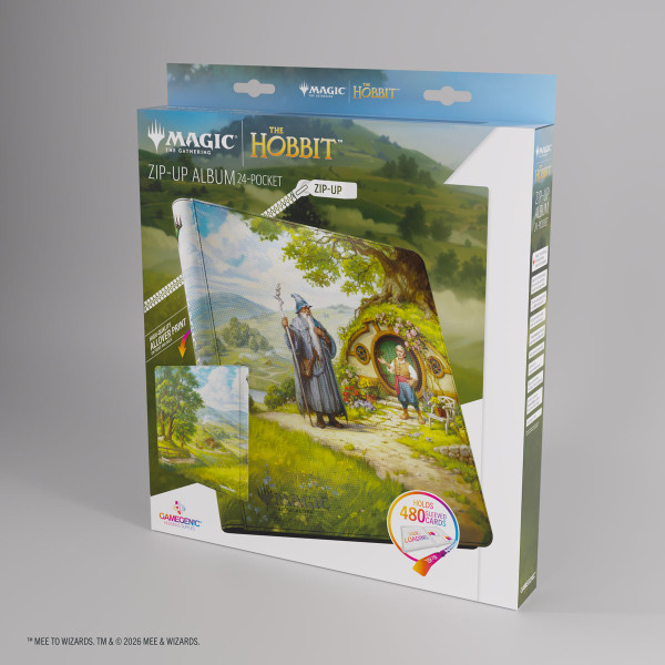 Magic: The Gathering | The Hobbit Zip-Up Album 24-Pocket - The Shire