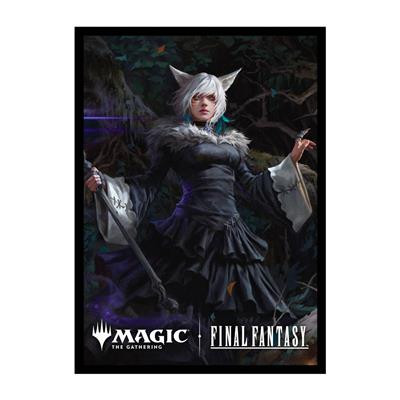 UP - Final Fantasy 100ct Deck Protector Sleeves Commander B for Magic: The Gathering