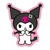 Plüsch: Sanrio Dekokissen Kuromi Smiling 36 cm Plüsch: Sanrio Dekokissen Kuromi Smiling 36 cm
