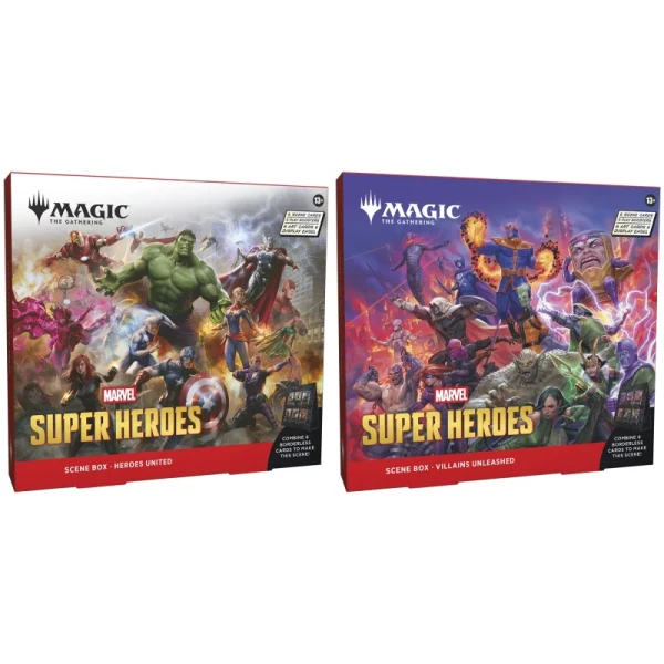 MTG Marvel Super Heroes Scene Box