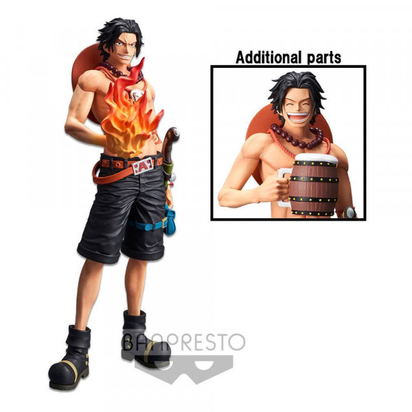 Figure: One Piece - Grandista Nero PVC Figur Portgas D. Ace 28cm