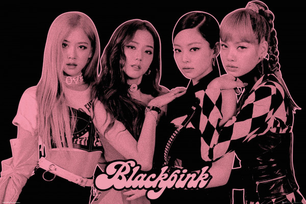 Poster: C13 Black Pink Group 91,5 x 61 cm