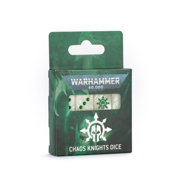 Warhammer 40,000: 40-30 Chaos Knights - Dice 2025