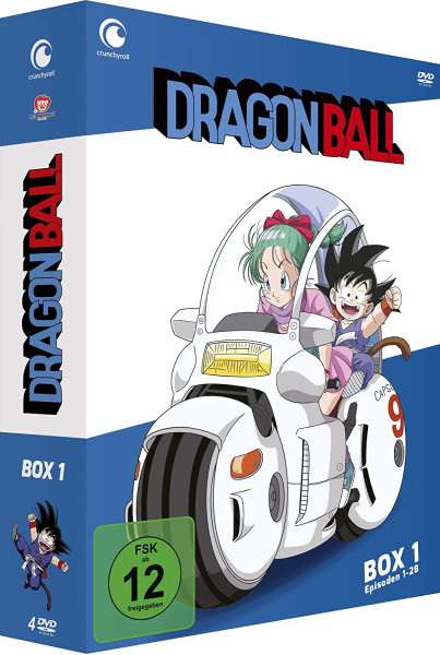 DVD Dragonball Classic - Box 01 (Ep. 001-028) - Relaunch Crunchyroll