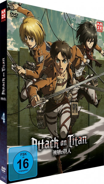 DVD Attack on Titan Vol. 04 - Limited Edition