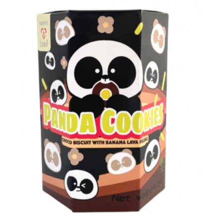 Snack: Panda Cookies - Chocolate Banana Flavour 40g