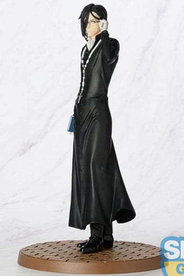 Figure: Black Butler: Boarding School Arc Luminasta PVC Statue Sebastian Michaelis 22 cm