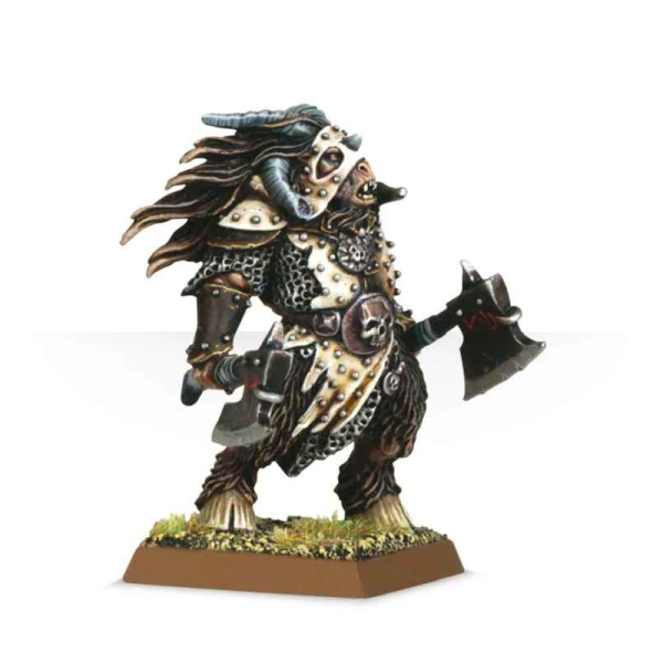 Warhammer Age of Sigmar: Beasts of Chaos - Beastlord with paired Manripper axes