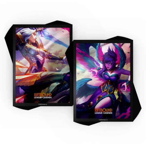 Riftbound: League of Legends TCG - Vendetta art sleeves Kayle vs Morgana (2 x 50 Sleeves)