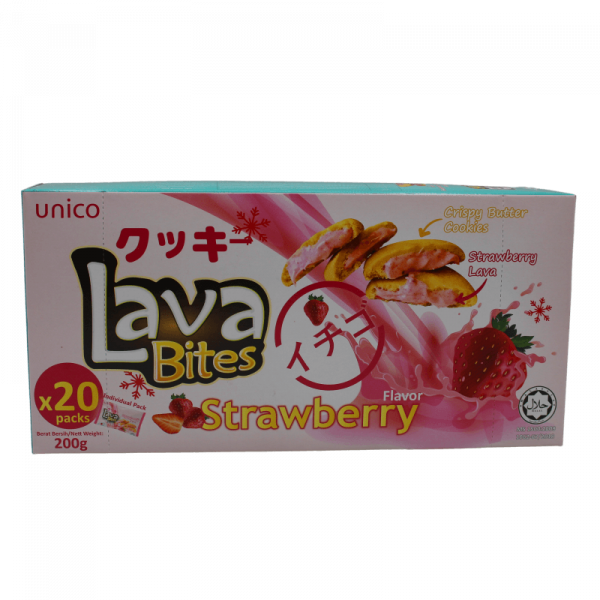 Snack: Lava Bites - Strawberry Erdbeer