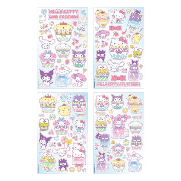 Hello Kitty & Friends - Holographic Sticker Set 03 - Cupcake