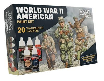 The Army Painter - Warpaints Historical WWII American Paint Set