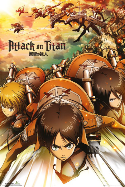 Poster: C03 Attack on Titan - Attack 91,5 x 61 cm