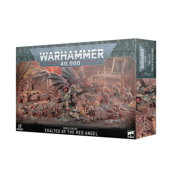 Warhammer 40,000: 67-02 World Eaters - Erhabene des Roten Engels / Exalted of the Red Angel 2023