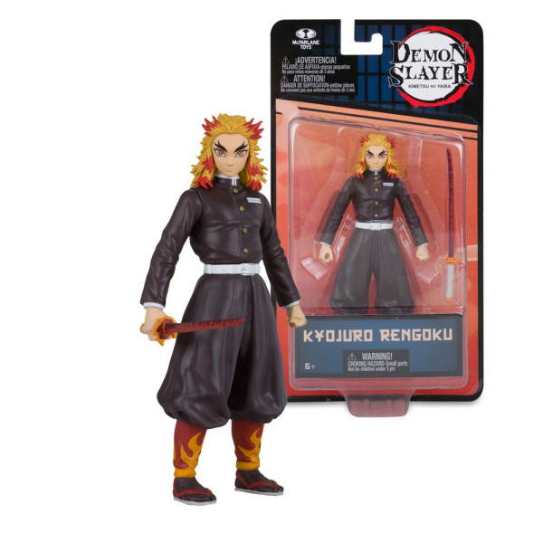 Figure: Demon Slayer: Kimetsu no Yaiba Actionfigur Kyojuro Rengoku 13 cm