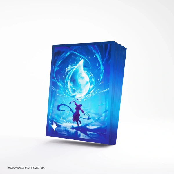 Magic: The Gathering | Secrets of Strixhaven Premium Art Sleeves - Island