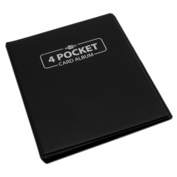 Blackfire 4 Pocket Card Album - Black