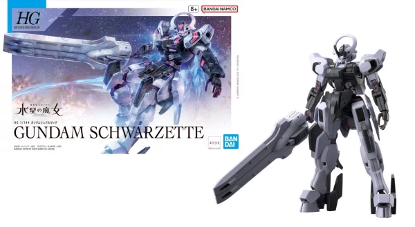 Model Kit: HG Gundam The Witch from Mercury 25 - Schwarzette 1/144