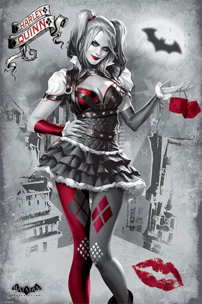 Poster: C07 Batman Arkham Knight Harley Quinn 91,5 x 61 cm
