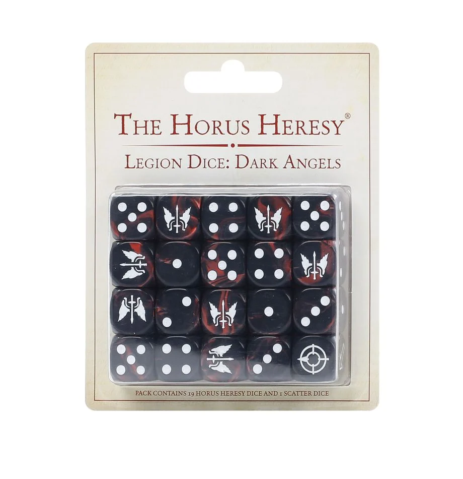 Warhammer Dice The Horus Heresy: Legion Dice: Dark Angels 2022 