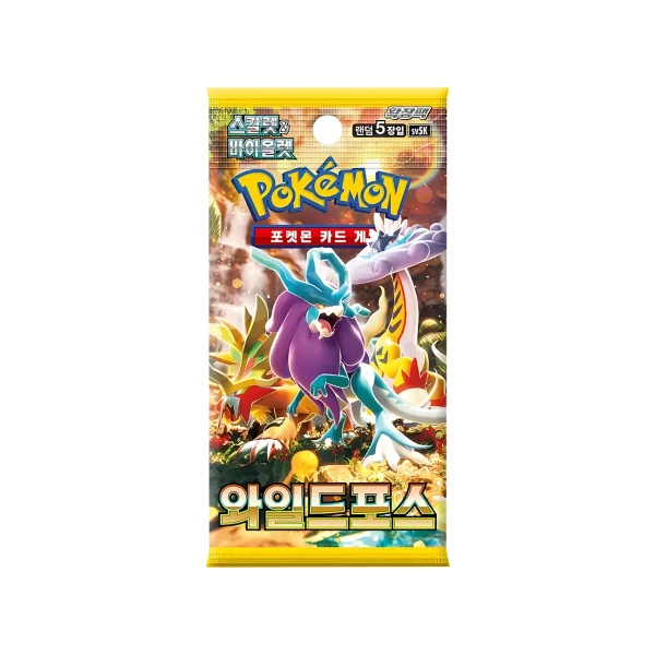 Pokemon TCG: sv5K Wild Force - Booster - KR