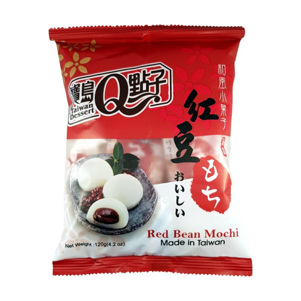 Snack: Mini Mochi - Red Bean Tüte 120g