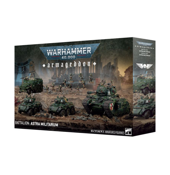 Warhammer 40,000: 47-47 Armageddon - Battalion - Astra Militarum 2026