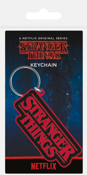 Schlüsselanhänger: Stranger Things - Logo