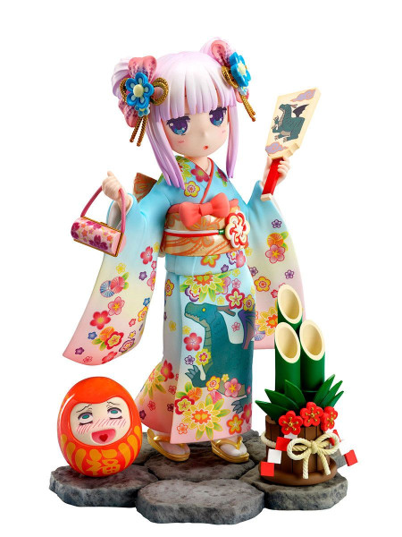 Figure: Miss Kobayashi's Dragon Maid PVC Statue 1/7 Kanna Finest Kimono 17 cm