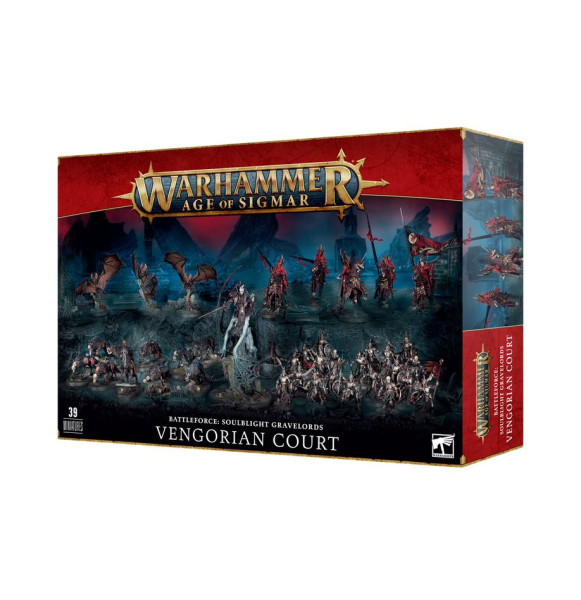 Warhammer Age of Sigmar: 91-46 Battleforce: Soulblight Gravelords - Vengorian Court