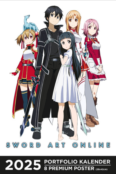 2025 Kalender - Sword Art Online