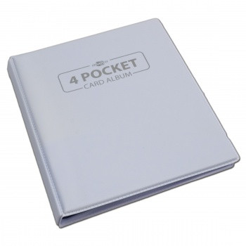 Blackfire 4 Pocket Card Album - White