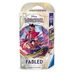 Disney Lorcana: 09 Mythen: Smaragd und Rubin Starter Deck DE