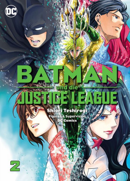 Batman Manga 02 - Batman und die Justice League