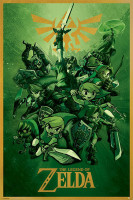 Poster: C51 The Legend of Zelda Link 91,5 x 61 cm Poster: C51 The Legend of Zelda Link 91,5 x 61 cm