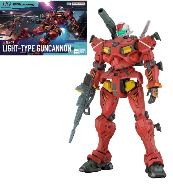 Model Kit: HG Gundam GQuuuuuuX 006 - RGM-79 Light-Type Guncannon 1/144