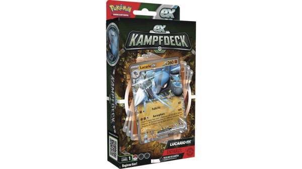Pokemon TCG: Kampfdeck - Lucario ex - DE