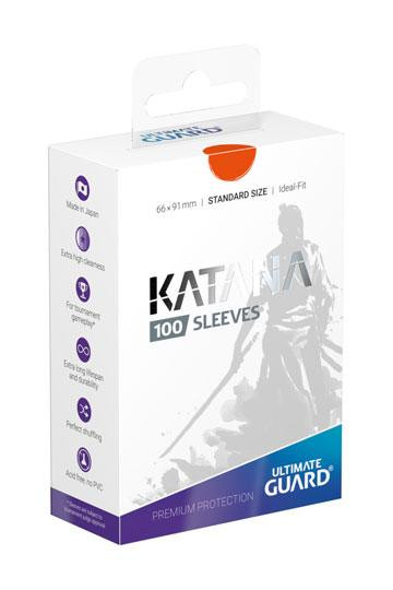 Ultimate Guard Katana Sleeves Standardgröße Orange (100)