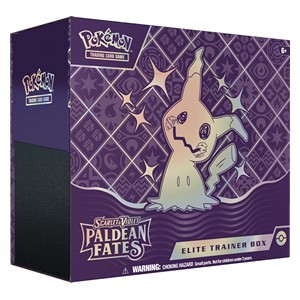 Pokemon TCG: Karmesin und Purpur 04.5 Paldeas Schicksale - Top Trainer Box