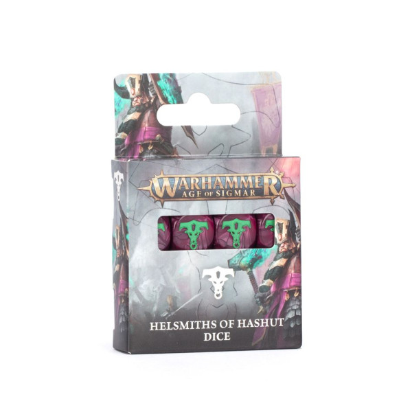 Warhammer Age of Sigmar: 82-15 Helsmiths of Hashut - Würfelset / Dice Set 2025