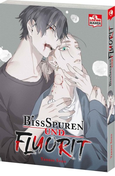 Bisspuren und Fluorit