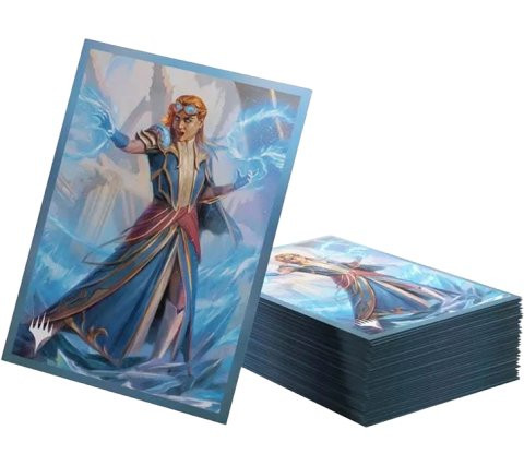 Magic: The Gathering | Reality Fracture Premium Art Sleeves - Chandra, Chill of Compliance