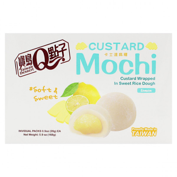 Snack: Mochi - Custard Zitrone Lemon Box 210g