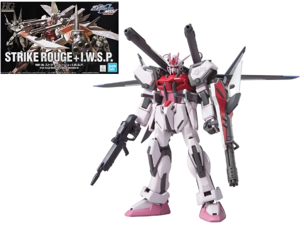 Model Kit: HG Gundam Seed MSV 01 - Strike Rouge + I.W.S.P. 1/144