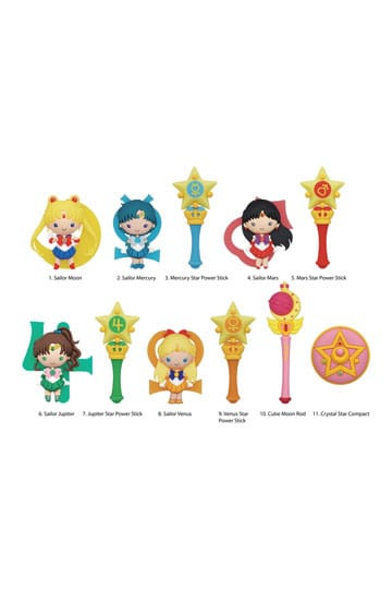 Figure: Sailor Moon 3D PVC-Taschenanhänger Series 04 BLINDPACK