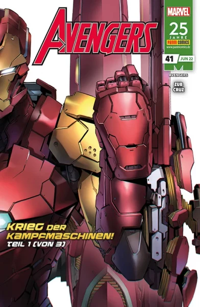 Marvel Neustart - Avengers 41: Krieg der Kampfmachinen 01