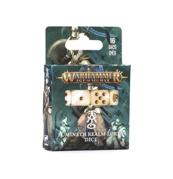 Warhammer Age of Sigmar: 87-61 Lumineth Realm-Lords - Würfelset / Dice Set 2026