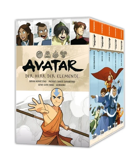 Avatar Der Herr der Elemente: SC Sammelband Sammelschuber 01-05