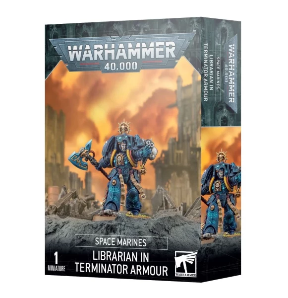 Warhammer 40,000: 48-06 Space Marines - Sciptor / Librarian in Terminator Armor 2023