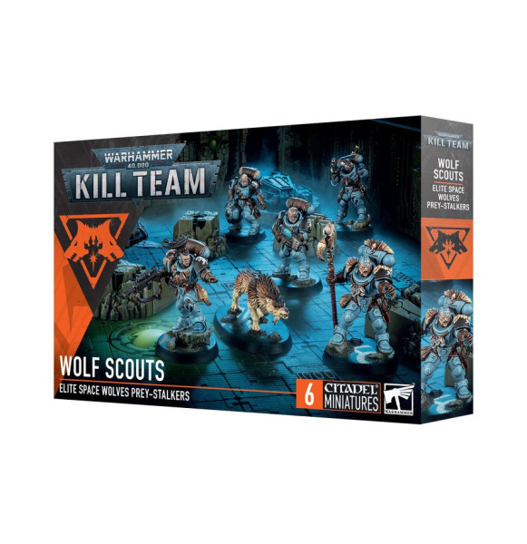 Warhammer 40,000: 102-11 Kill Team - Wolf Scouts - Elite Space Wolves Prey-Stalkers 2026